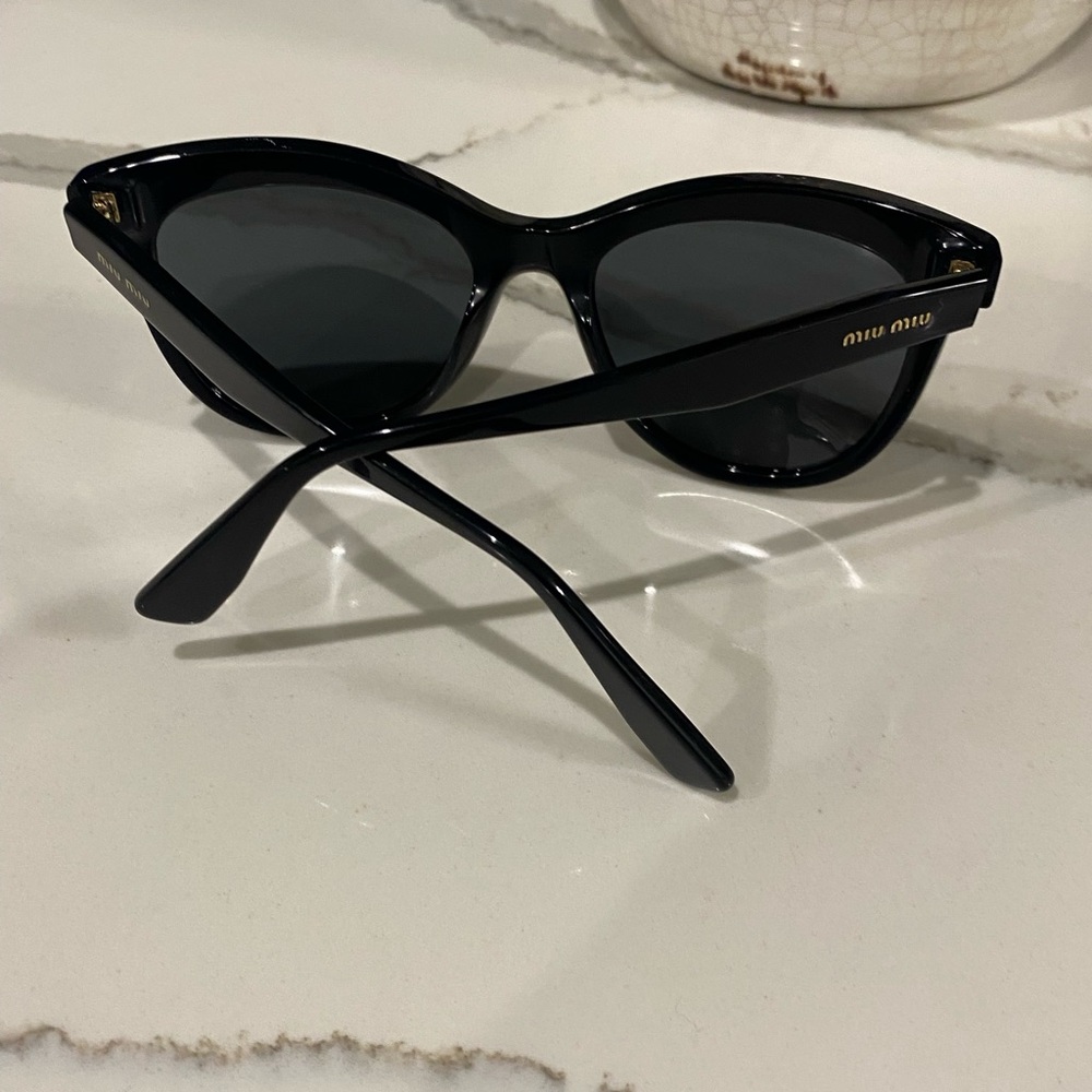 MIU MIU Black Sunglasses - Picture 8 of 12
